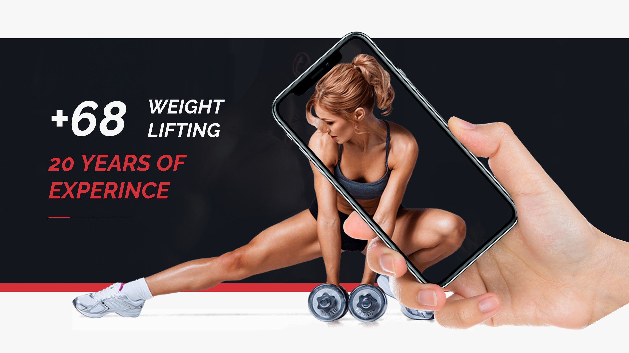 X Sport Gym and Fitness Powerpoint Template, Presentation Templates